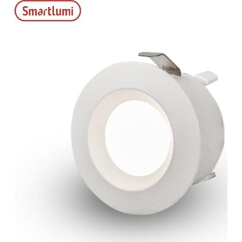 Smartlumi Mini Led Spotlights 1W Waterproof spot Led downlight living room Suitable for Window and Kitchen Bathroom Lighting