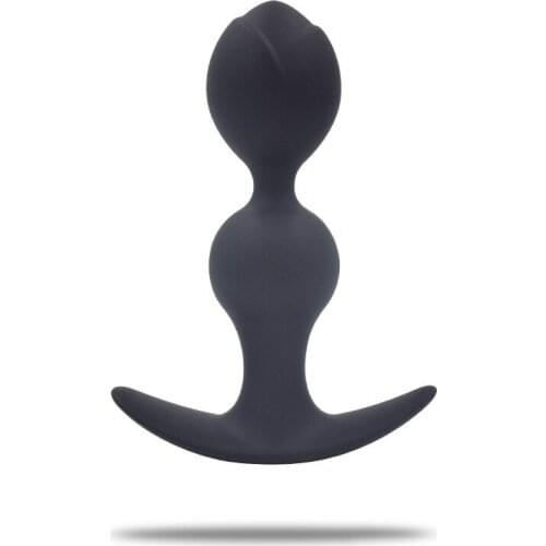 Soft Silicone Anal Plug Toy Pull Bead Anus Prostate Massage Male Masturbation Adult Sex Product Erotic Toy Butt Plug Plugs Anal