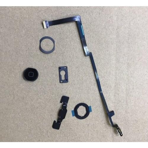 10pcs High quality New Home Menu Button Keypad set Flex Cable for iPad Air 5 Replacement Repair Parts