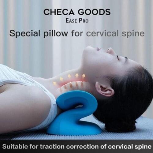 S-type Slow Rebound Cervical Traction Orthopedic Pillow Relief Neck Pain Spine Alignment Head Back Massage Device Sleep Pillows