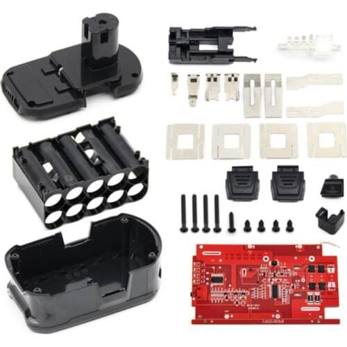 P108 10X18650 Li-Ion Battery Plastic Case Charging Protection Circuit Board For RYOBI 18V P103 P118 BPL-1815 1820G ONE