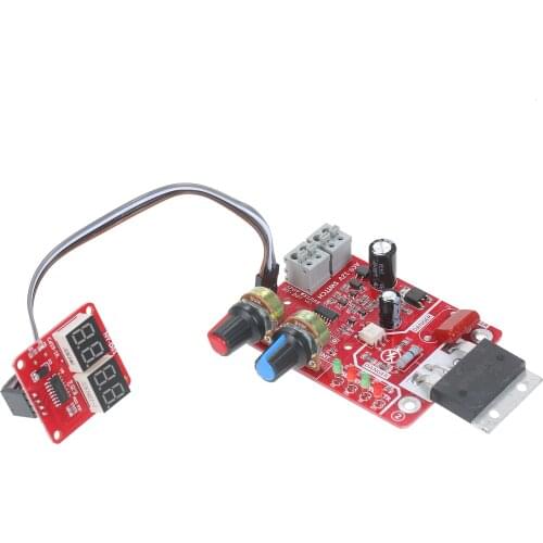 40A/100A Spot Welding Control Board DIY Control Board Digital Display Single Chip Microcomputer for Adjusting Time and Current