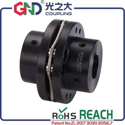 45# steel shat coupler 6mm screws high rigidity steps single diaphragm key nut series zero backlash for servo stepper motor