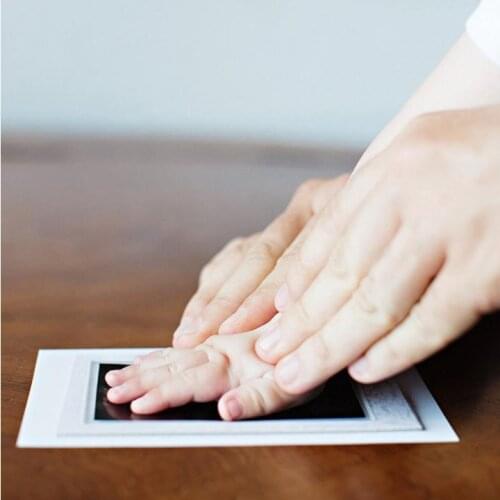 0-6 Months Newborn Pet Dog Paw Prints Souvenir Safe Non-toxic Baby Footprints Handprint No Touch Skin Inkless Ink Pads Kits