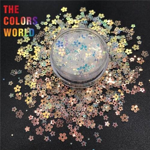 TCT-555 Mix Flower Flor Sequins Lentejuela Nails Art Decoration Nail DIY Decoration Crafts Home Decoration Festival Accessories