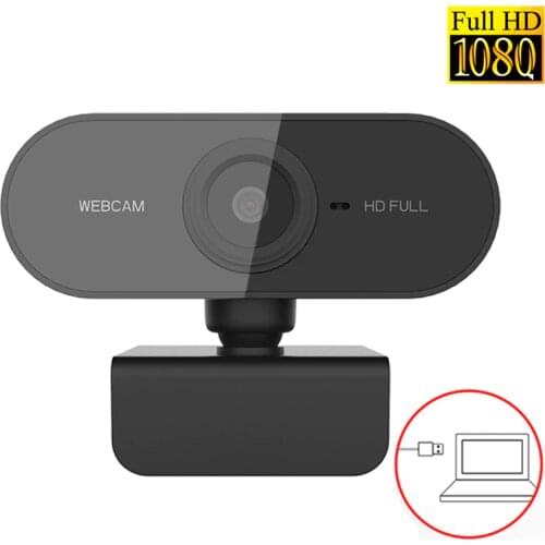 Webcam 1080P Full HD Web Camera Mini Computer PC Laptop Web Cam With Microphone Free Drive USB Web Cam For Live Broadcast Video