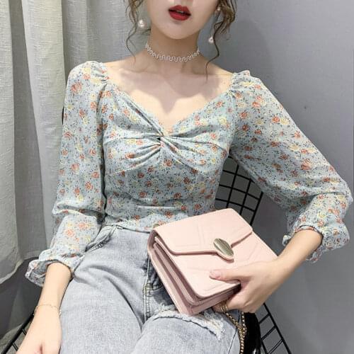 2020 spring summer autumn new women fashion casual lady beautiful nice Tops woman female OL ladies tops Vq67