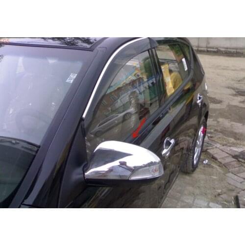 For Hyundai I30 2009-2013 High-quality ABS Chrome Rearview mirror cover Anti-Rub protection Decoration Car styling