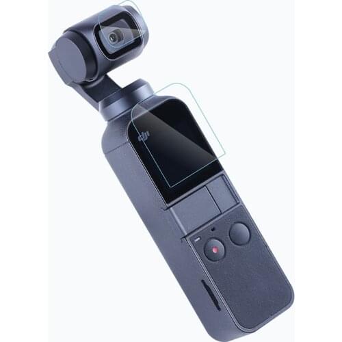 For DJI OSMO Pocket Protector Film Tempered Glass Protector Screen + Lens Full Screen Protection OSMO Pocket Camera Accessories
