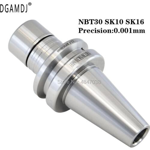 1pcs without groove milling chuck SK10 SK16 NBT30 60H 70H 90H height speed balance holder G2.5 / 30,000rpm