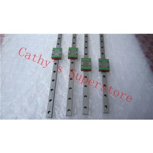 1pc HIWIN Linear guide HGR15 -L550mm Linear guide rail +2pcs HGH15CA carriages