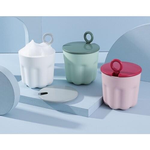 1Pcs Multi-Color Home Facial Cleanser Foamer Portable Jelly Foamer Foamer Foam Bubble Cup Foam Bottle Face Wash Artifact