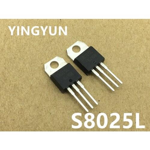10PCS/lot S8025L SCR 25A800V TO-220 new original