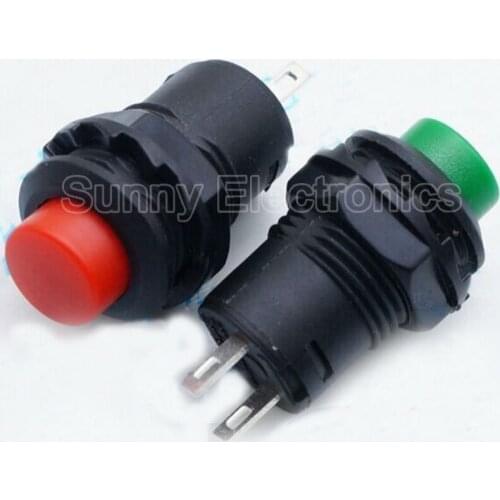 10pcs 12MM self return momentary push button switch