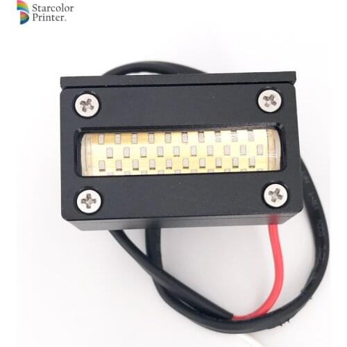 395nm UV gel curing small lamps for Epson R1390 L1800 L1300 Modified UV flatbed printer DX5 head Ultraviolet light ink cure lamp