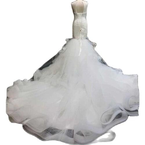Aimicui Sleeveless Wedding Dresses