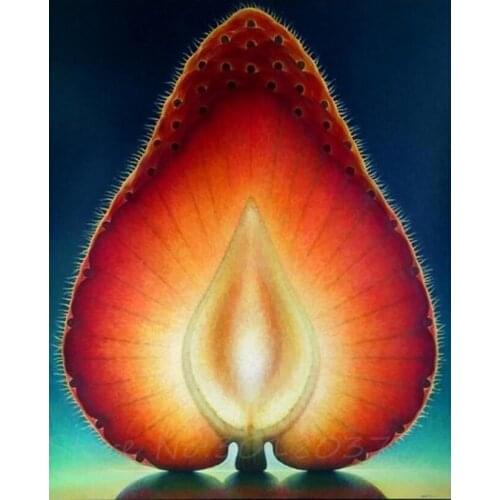 Diamant 5D Diy Diamond Painting Cross Stitch Strawberry Like A Cand Needlework 3D Diamond Embroidery Full Diamond Decorative Kit