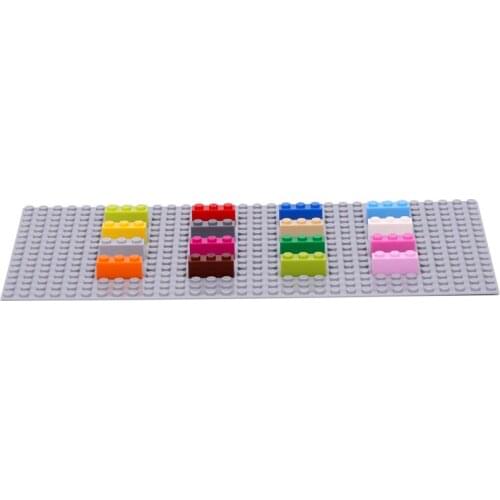 100g=85pcs MEOA Building Blocks Constructor Block 1*3 Higher 3 Dots Educational Toys Bricks compatible with leego Bricks Parts