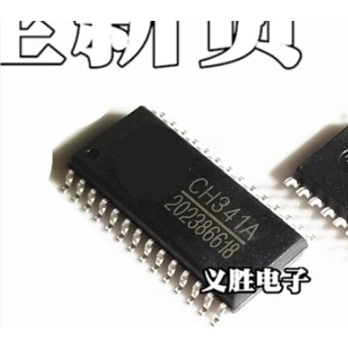 10pcs/lot CH341A SOP28 USB serial port chip