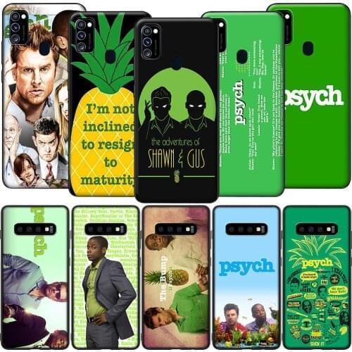 GX188 Psych Shawn and Gus Case for Samsung A10S A20S A40S A50S A70S A51 A71 A81 A91 M11 M30S M31S M21 M51 A02S A42