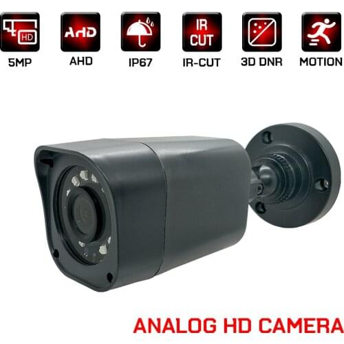 1080p ahd camera 5mp 4mp 2mp outdoor waterproof cctv video surveillance security bullet ahd cameras for home analog hd camera