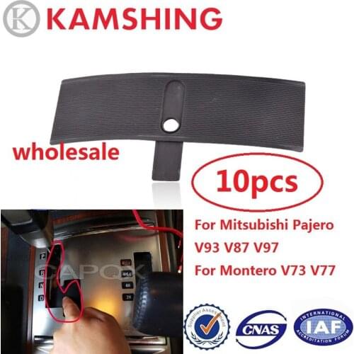 Kamshing 10pcs For Mitsubishi Pajero Montero V93 V87 V97 for Montero V73 V77 Gear Shifter Knob Lever Panel Rubber Dirty Cover