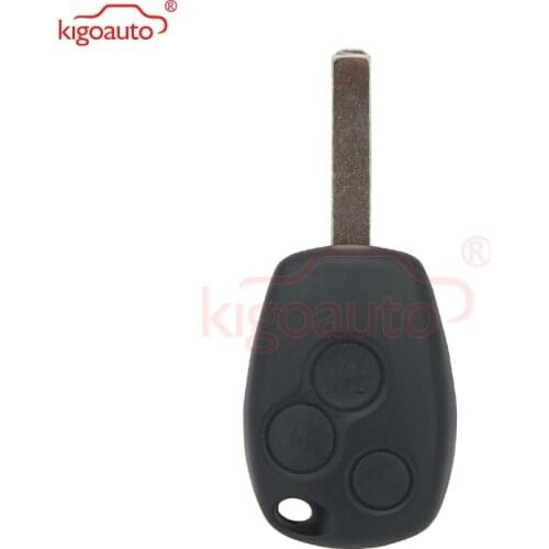Kigoauto Remote key 3 button VA6 PCF7947 433mhz ASK model for Renault Clio Kangoo Modus Master Twingo