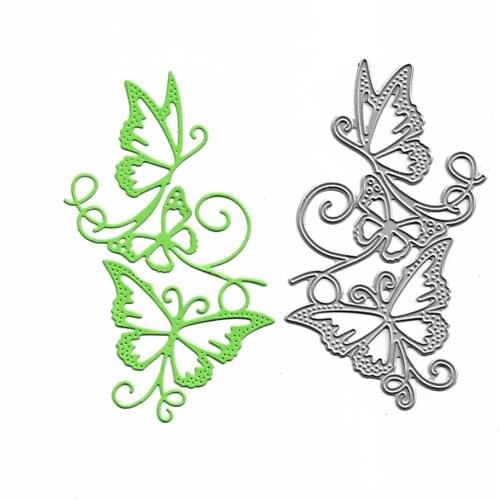 Flying Butterflies Metal Cutting Dies Stencil Troqueles Scrapbooking Album Card Paper Embossing Craft Stamping DIY Tool And Die
