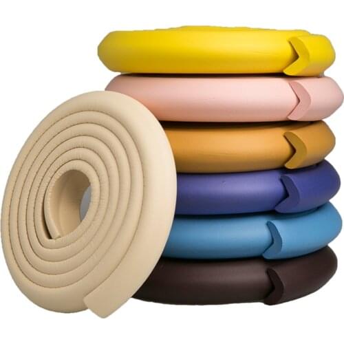 Bed Edge Baby Safety Corner Protector Furniture Anti-collision Bumper Strip Corner Protector Sponge Hogar Child Safety BW50BH