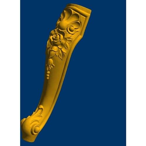 New 3D model STL relief STL format CNC table/chair legs Furniture Leg 110
