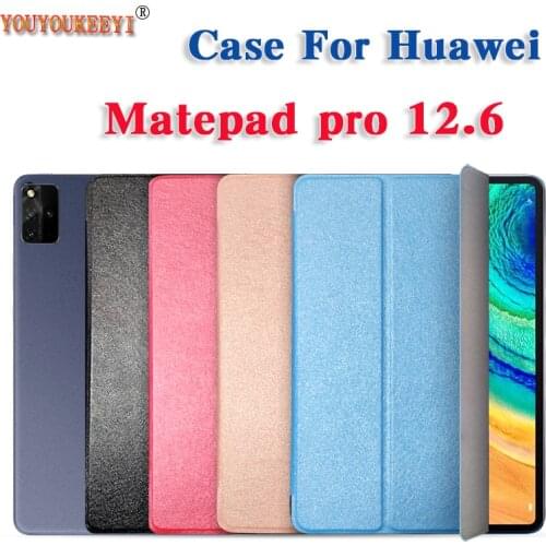 New Case For Huawei Matepadpro 12.6 2021 5G Tablet PU Leather Stand Cover For HUAWEI WGR-AN19 WGR-W19 12.6Inch