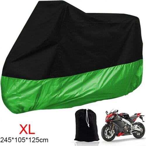 Universal XL 180T Motorcycle Cover UV Protector Waterproof Rain Dustproof Anti-theft Motor Scooter Covers