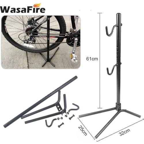 In Stock Bicycle Floor Parking Rack Stand For Mountain Road Bike Indoor Garage Storage Bike Repair Stand Maintenance Holder Rack