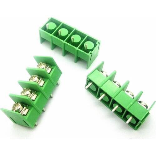 KF7.62-4P 7.62mm pitch connector pcb screw terminal Green connector 4pin