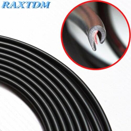 5M Universal Car Door Edge Guards Trim Molding Protection Strip Scratch Protector For KIA RIO K2 K3 K5 Sportage Sorento KX5 KX3