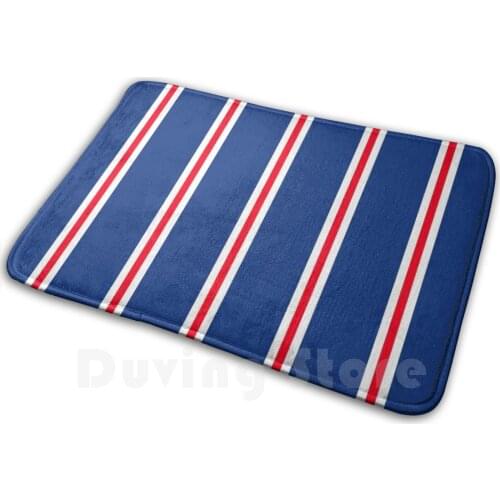 Rangers Soft Non-Slip Mat Rug 1939 Carpet Cushion Rangers Football Club Aye Ready Allways Soccer Team Blue Kit Scottish