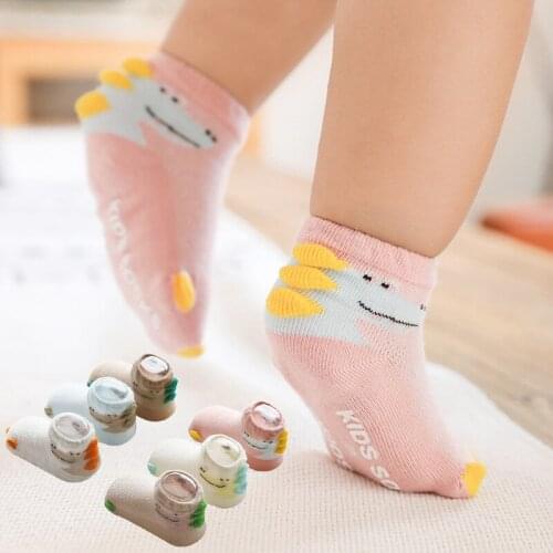 Newborn Infant Summer Cotton Anti Slip Socks Toddler Boys Girl Children Cute Thin Mesh Funny Animal Short Socks Baby Accessories