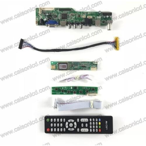M6-V5.1 LCD TV controller board support HDMI VGA AUDIO AV USB TV for 17 inch 1440X900 B170PW05 V4 N170C2-L02 B170PW01 V0 diy