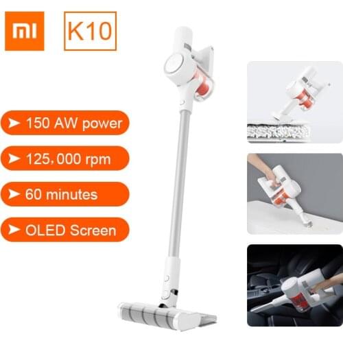 XIAOMI MIJIA Handheld Vacuum Cleaner K10 Home Car household Wireless Sweeping 20000Pa cyclone Suction Multifunctional Brush