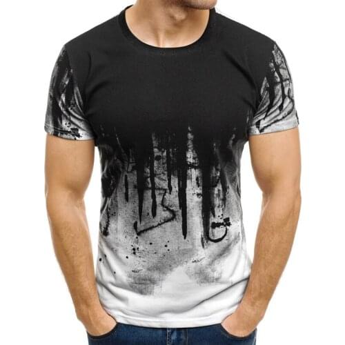 SELCHIAN Mens Camouflage T-Shirts