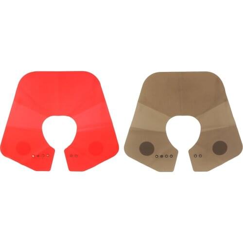 Silicone Cutting Coloring Cape Collar Barber Stylist Hair Dye Neck Shield