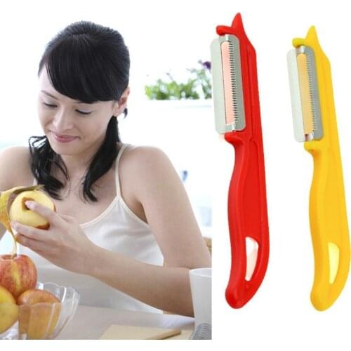 Fruit Cutlery Cutter Bag Vegetable Kitchen Fold Cut Bird Pocket Peel Lunch Ceramic Slice Knife Box Pare Peeler Picnic R7T6
