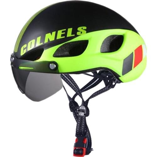Cycling Helmet with Goggles Ultralight MTB Bike Helmet Men Women Free Shipping