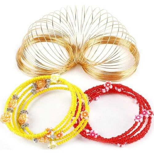 DIY Handcraft Jewelry Accessories Bracelet Collar Ring Steel Wire Memory Steel Wire Bracelet Necklace