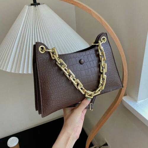 Fashion Women Pu Leather Chain Handbags High Quality Ladies Small Crossbody Bags for Women Casual Female Shoulder Messenger Bag