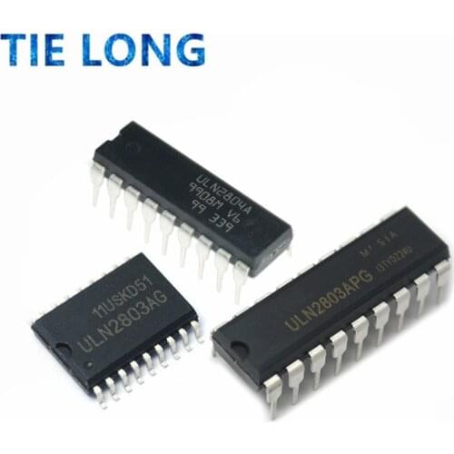 10pcs ULN2803APG ULN2803 ULN2803A DIP-18 ULN2803AN DIP ULN2804AN ULN2804 ULN2803APG ULN2803AFWG SOP ULN2803AG SOP-18 Darlington