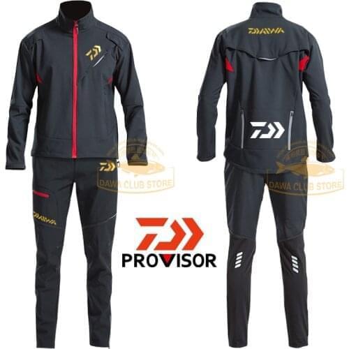 2020 Winter Cycling Jacket Waterproof Fishing Clothing Set Men Windbreaker Camping Fishing Jacket Pants Thick Fishing Clothes