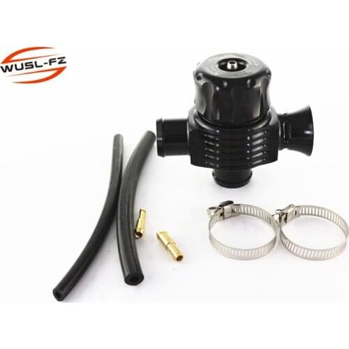 25mm Universal Dual Port Blow Off Valve (BLACK) Diverter Valve Dump Valve