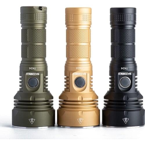 Mateminco TK04 Cree XHP50.2 13500lm 21700 Battery USB Lamp Type-C Rechargeable Lanterna Torchlight LED Flashlight
