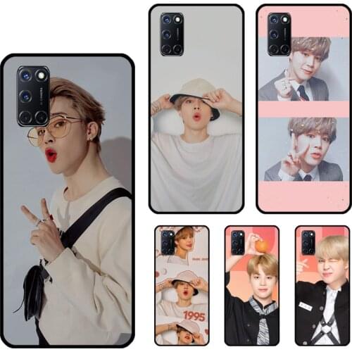 Cute park jimin Kpop For OPPO A15 A83 A91 A1K A3S A5S A31 A53 A5 A9 2020 A52 A72 Reno 2 Z 4 Pro F5 Case Cover